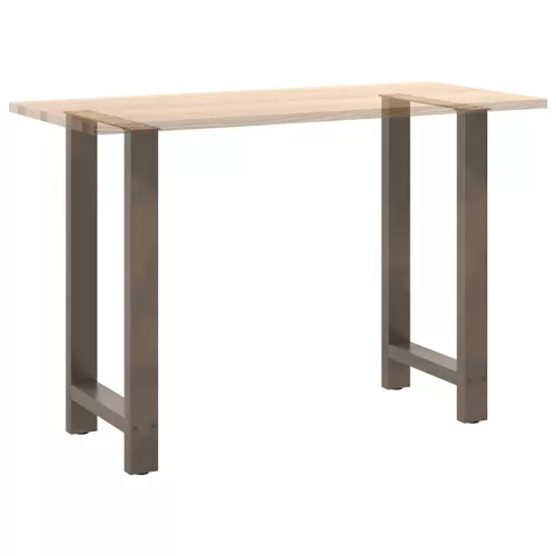  2 db natúr acél bárasztalláb 40x(90-91) cm