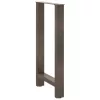 2 db natúr acél bárasztalláb 50x(90-91) cm