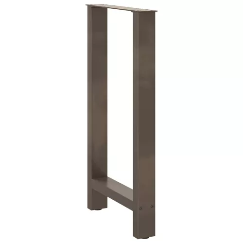  2 db natúr acél bárasztalláb 50x(90-91) cm