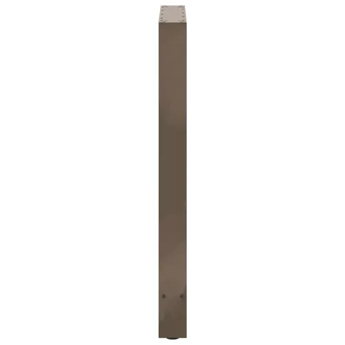  2 db natúr acél bárasztalláb 60x(90-91) cm