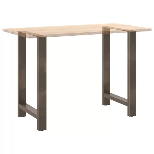  2 db natúr acél bárasztalláb 60x(90-91) cm