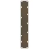  2 db natúr acél bárasztalláb 40 x (100-101) cm
