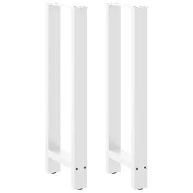  2 db fehér bárasztal láb 50 x (100-101) cm acél