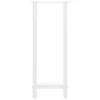  2 db fehér bárasztal láb 50 x (100-101) cm acél