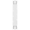  2 db fehér bárasztal láb 50 x (100-101) cm acél