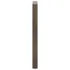  2 db natúr acél bárasztalláb 60 x (100-101) cm