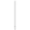  2 db fehér bárasztal láb 40 x (110-111) cm acél