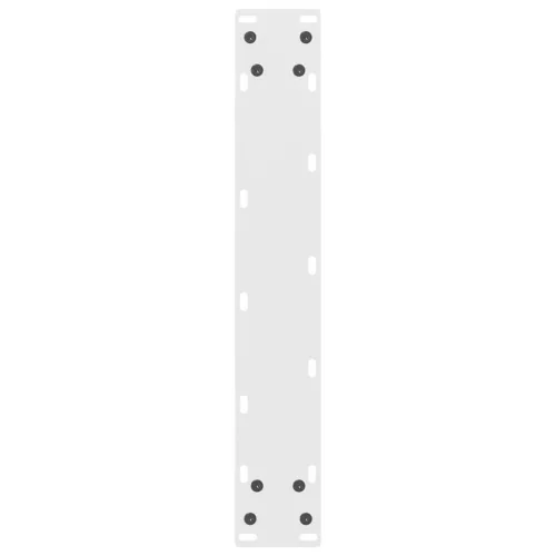  2 db fehér bárasztal láb 40 x (110-111) cm acél