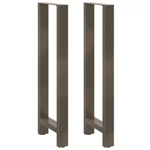  2 db natúr acél bárasztalláb 40 x (110-111) cm