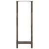  2 db natúr acél bárasztalláb 40 x (110-111) cm