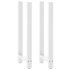  2 db fehér bárasztal láb 50 x (110-111) cm acél