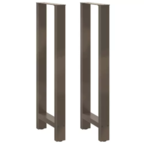  2 db natúr acél bárasztalláb 50 x (110-111) cm