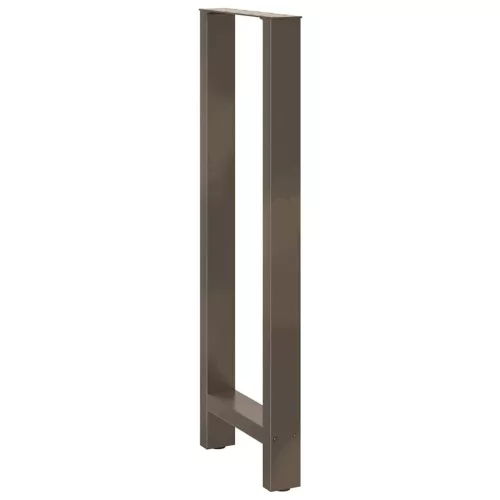  2 db natúr acél bárasztalláb 50 x (110-111) cm