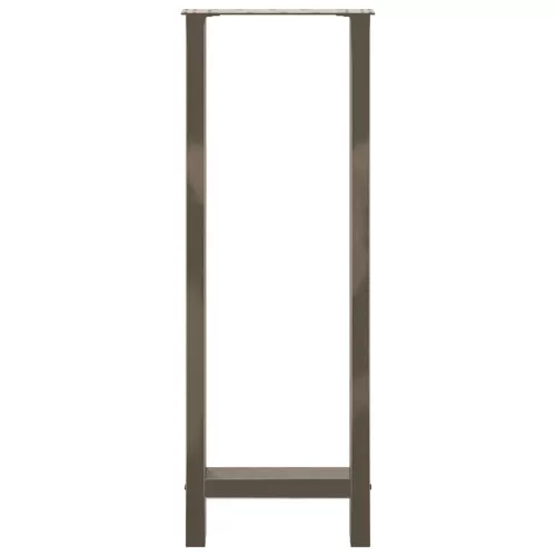  2 db natúr acél bárasztalláb 50 x (110-111) cm