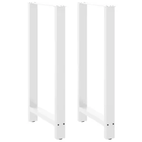  2 db fehér bárasztal láb 60 x (110-111) cm acél
