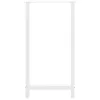  2 db fehér bárasztal láb 60 x (110-111) cm acél