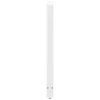  2 db fehér bárasztal láb 60 x (110-111) cm acél