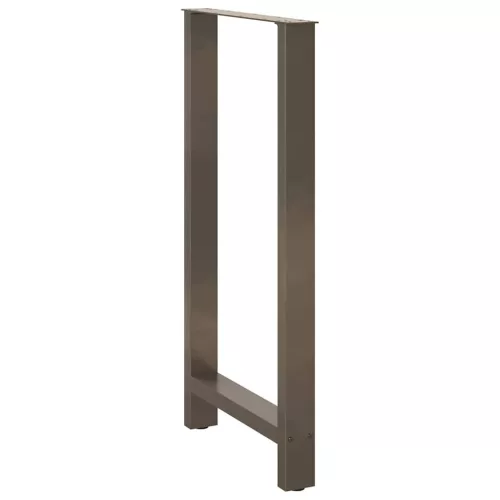  2 db natúr acél bárasztalláb 60 x (110-111) cm