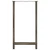  2 db natúr acél bárasztalláb 60 x (110-111) cm