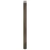  2 db natúr acél bárasztalláb 60 x (110-111) cm