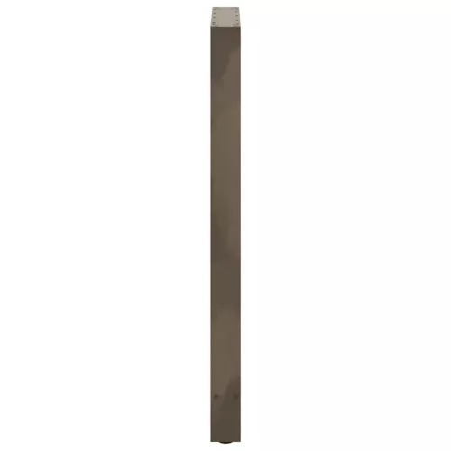  2 db natúr acél bárasztalláb 60 x (110-111) cm