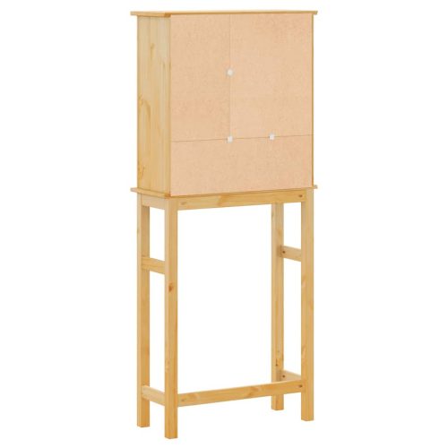  Corona tömör fenyőfa fürdőszobai mosógépszekrény