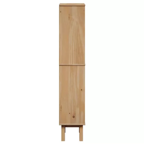 OTTA tömör fenyőfa fürdőszobaszekrény 35 x 30 x 159 cm