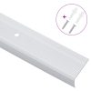  Lépcső orom 10 pcs Ezüst 67 cm Alumínium