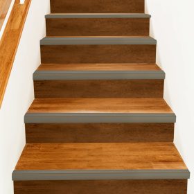  Lépcsőélvédők 10 pcs pezsgőszín 67 cm Alumínium