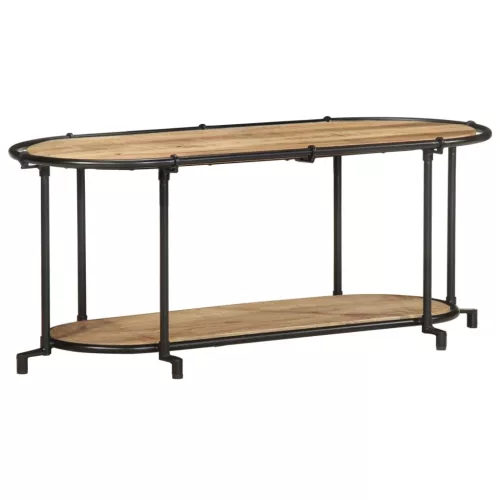  tömör nyers mangófa TV-szekrény 100 x 42 x 40 cm