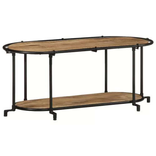  tömör nyers mangófa TV-szekrény 100 x 42 x 40 cm