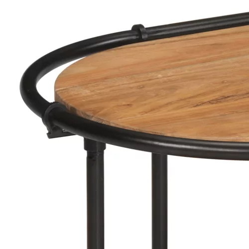  tömör akácfa TV-szekrény 100 x 42 x 40 cm