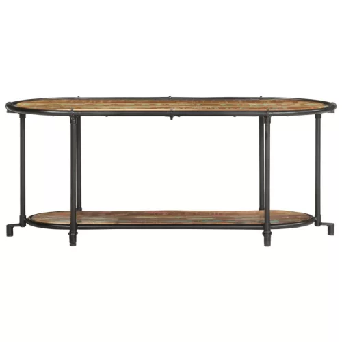  tömör újrahasznosított fa TV-szekrény 100 x 42 x 40 cm