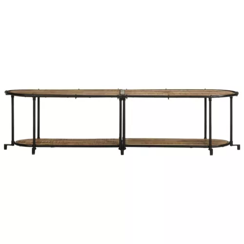  tömör nyers mangófa TV-szekrény 160 x 42 x 40 cm