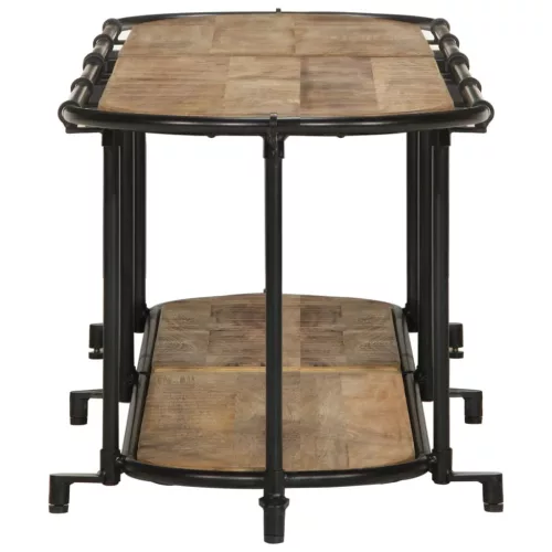  tömör nyers mangófa TV-szekrény 160 x 42 x 40 cm