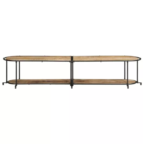  tömör nyers mangófa TV-szekrény 200 x 42 x 40 cm