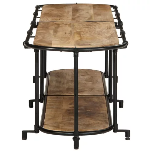  tömör nyers mangófa TV-szekrény 200 x 42 x 40 cm