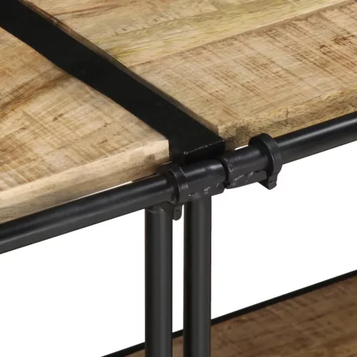  tömör nyers mangófa TV-szekrény 200 x 42 x 40 cm