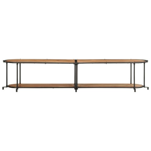  tömör akácfa TV-szekrény 200 x 42 x 40 cm