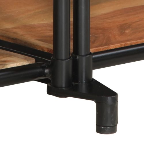  tömör akácfa TV-szekrény 200 x 42 x 40 cm