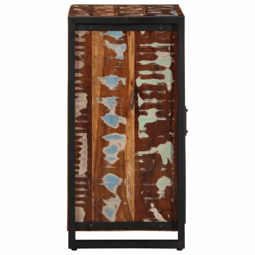  Tálaló többszínű 55x35x70 cm Tömör fa újrahasznosított