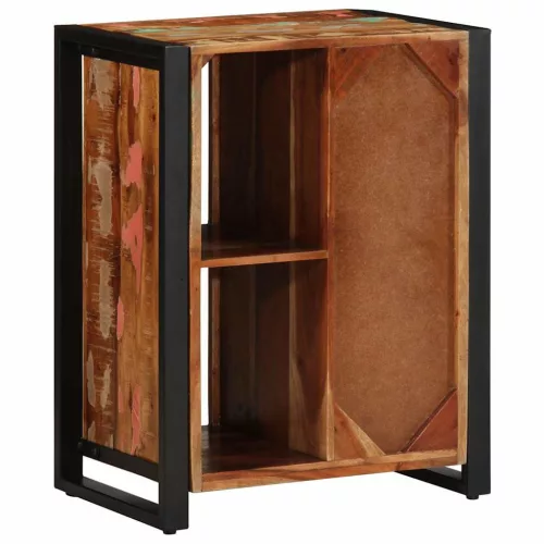  Tálaló többszínű 55x35x70 cm Tömör fa újrahasznosított