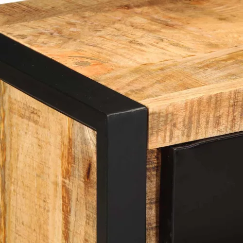  Fiókszekrény 50x35x70 cm Tömör durva fa mangó