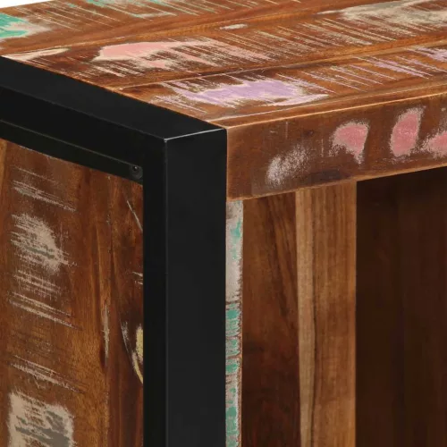  éjjeliszekrény 40x30x80 cm tömörfa, újrahasznosított fa