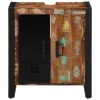  Fürdőszobai szekrény Többszínű 55x35x60 cm Tömör újrahasznosított fa