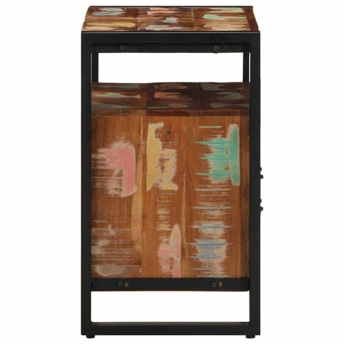  mosdószekrény 55x35x60 cm tömörfa, újrahasznosított, masszív fa