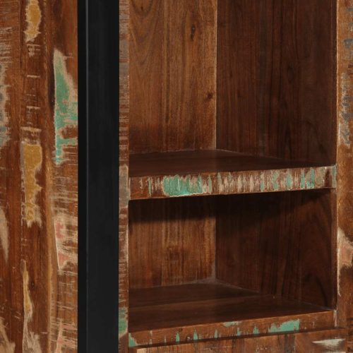  fürdőszoba szekrény 40x30x90 cm tömörfa, újrahasznosított fa