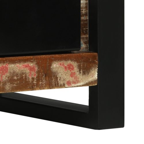  Fürdőszobai Faliszekrény 40x30x90 cm Tömör Fa Újrahasznosított