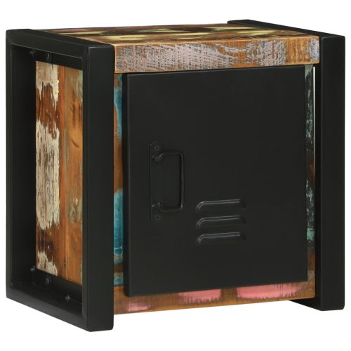  Fürdőszoba Fali Szekrény Többszínű Újrahasznosított fa Közepes