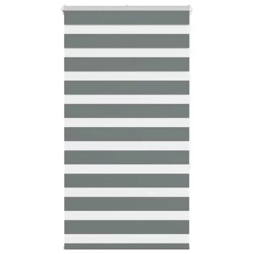  zebrafüggönnyel sötét szürke szövetszélesség 85,9 cm poliészter